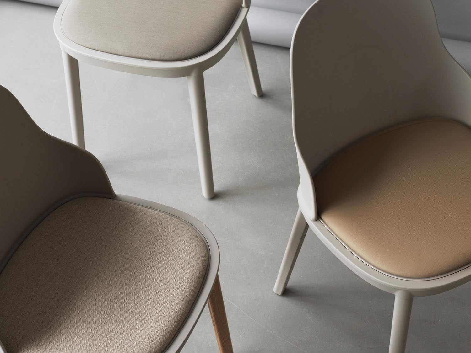 Elegante Allez Kollektion von Normann Copenhagen: stilvolle Möbel und Accessoires in harmonischen Farben.