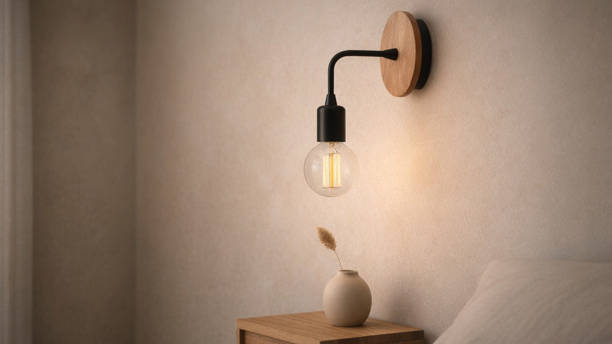 Dartini von Opviq – Wandleuchte im Industrial-Stil – Wohnbeispiel