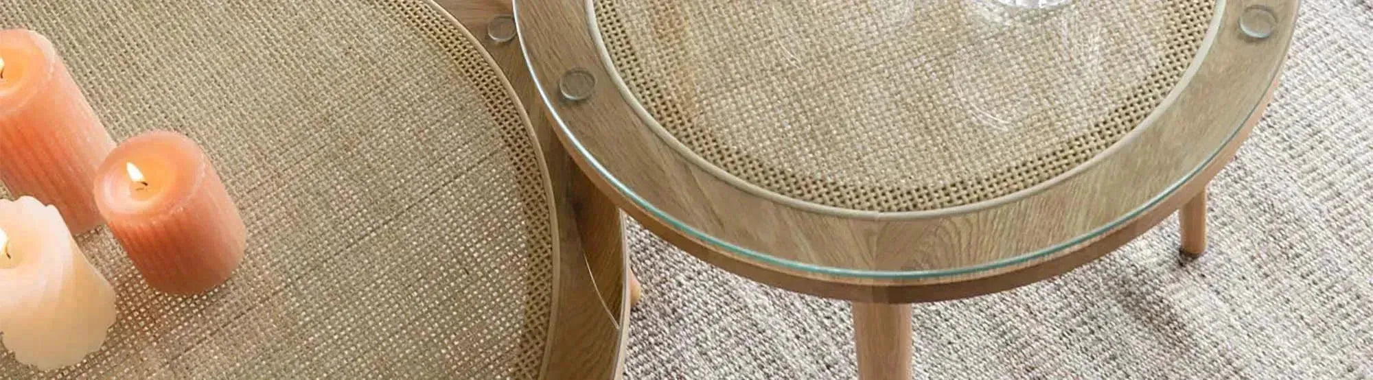 Entdecke die Haru Beistelltische von White Label Living: modernes Design, hochwertige Materialien, ideal für Wohnzimmer, Schlafzimmer und Flur.