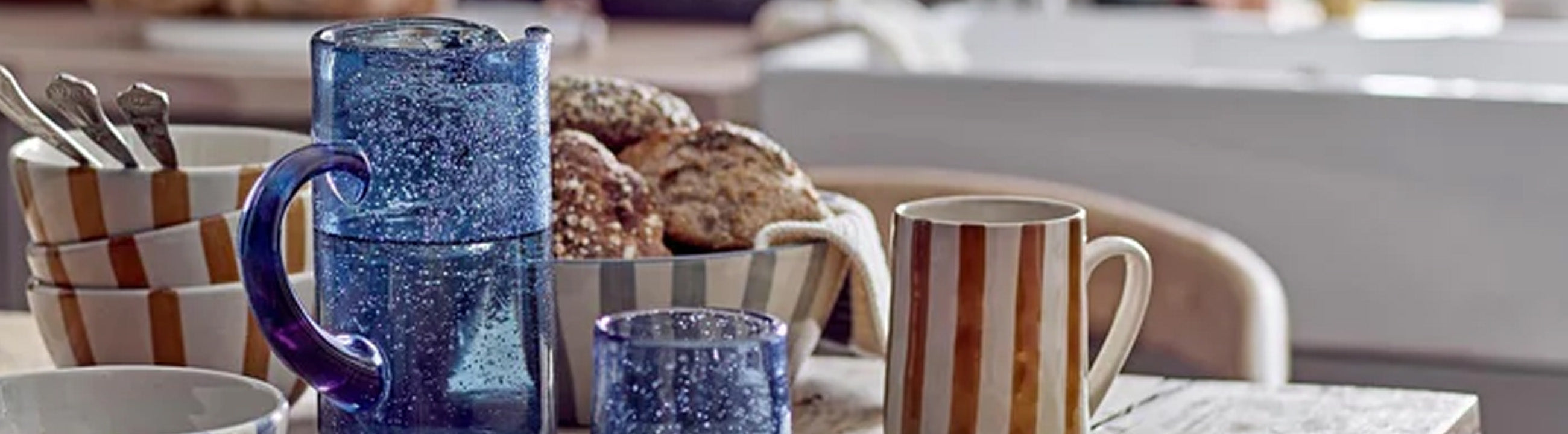 Die Krüge von Bloomongville sind Mega. Verschieden Grössen und Farben und super Qualität dazu.