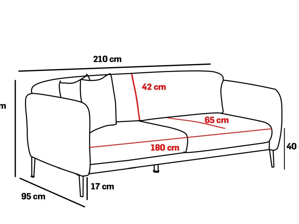 Elegante Sofas der Simena Kollektion von Atelier Del Sofa, stilvolles Design in sanften Farben für modernes Wohnen.