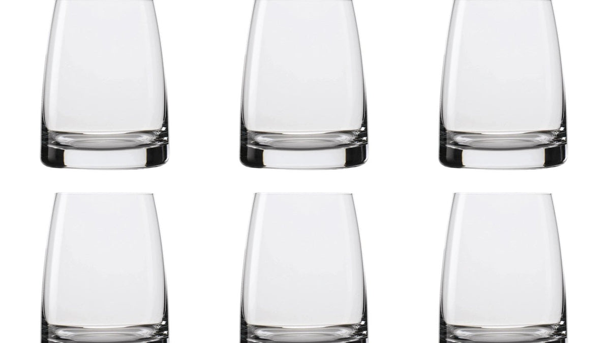 Weingläser, Sektkelche und Whiskygläser der Serie Experience von Stölzle aus transparentem Glas