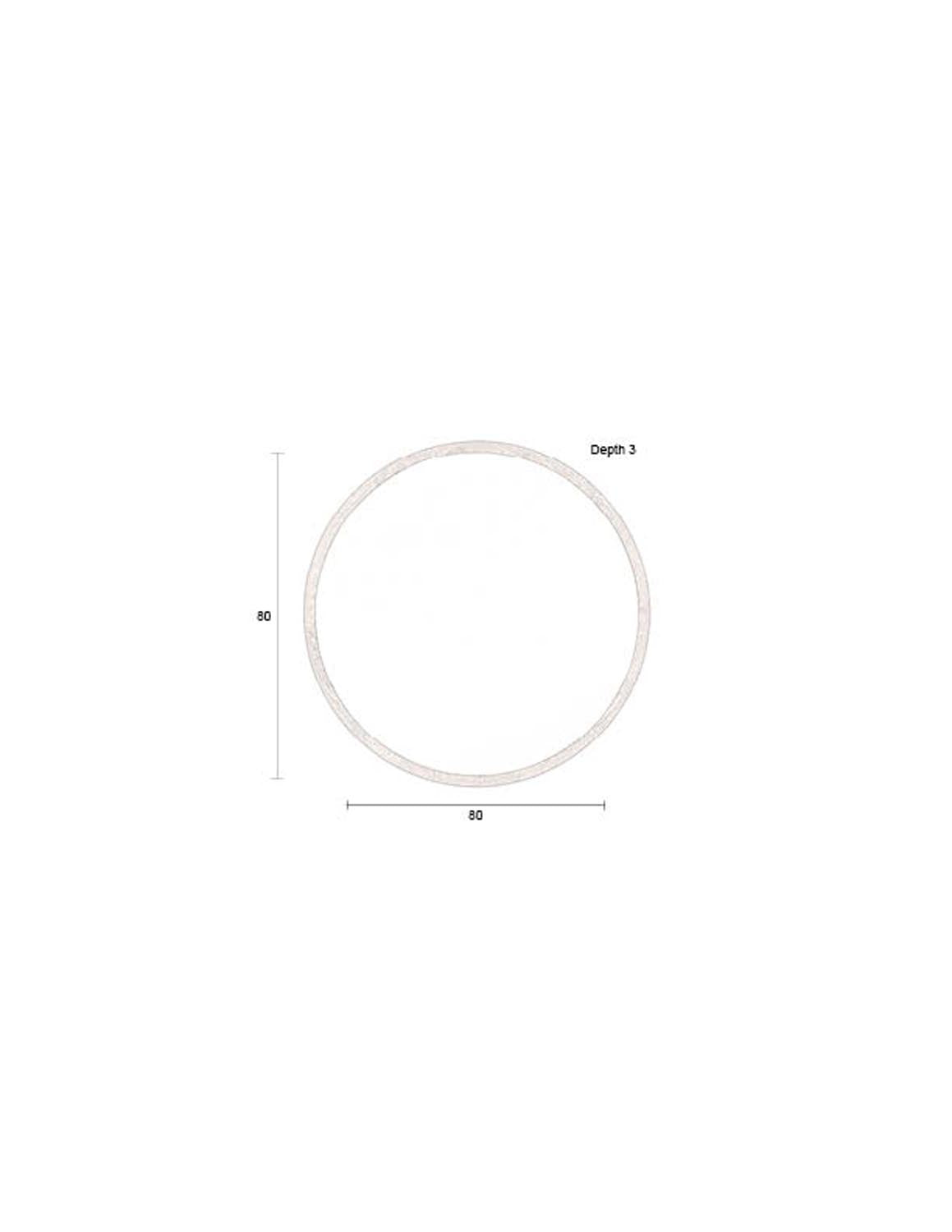 Gale Mirror: Stilvoller Akzent mit glänzendem Goldrahmen.