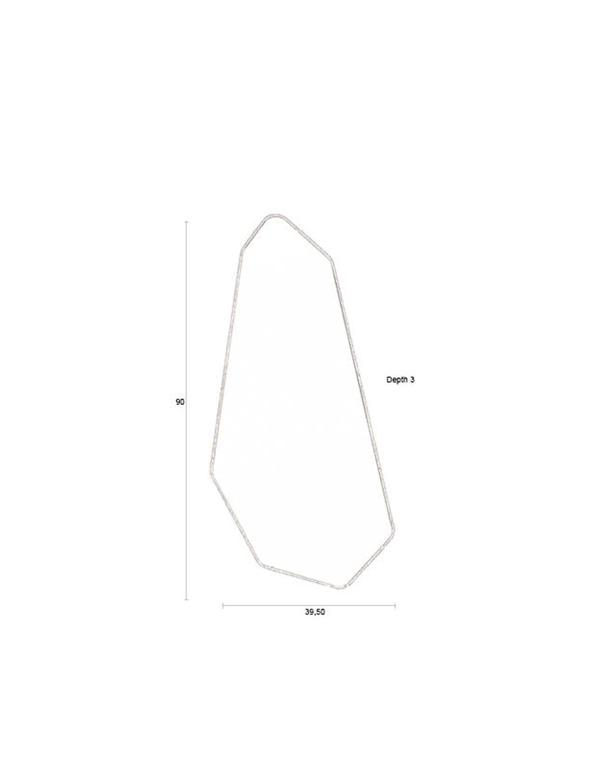 Entdecken Sie den Basil Mirror von Dutchbone – ein eleganter Spiegel, der mit seinem Gummiholzrahmen und zeitlosen Design jeden Raum aufwertet.