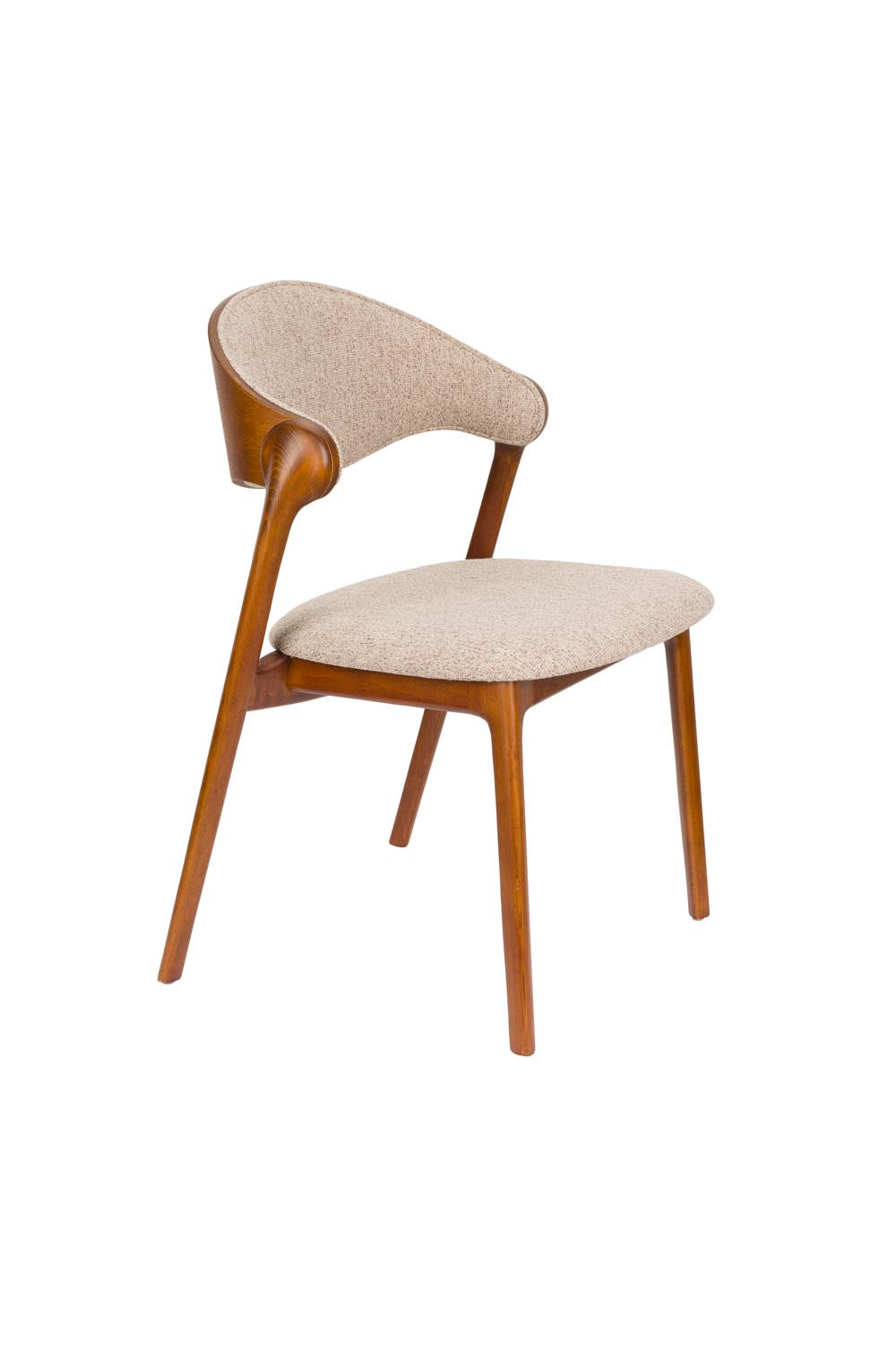 Babington Stuhl: Stilvoller Samt trifft auf langlebige Konstruktion.