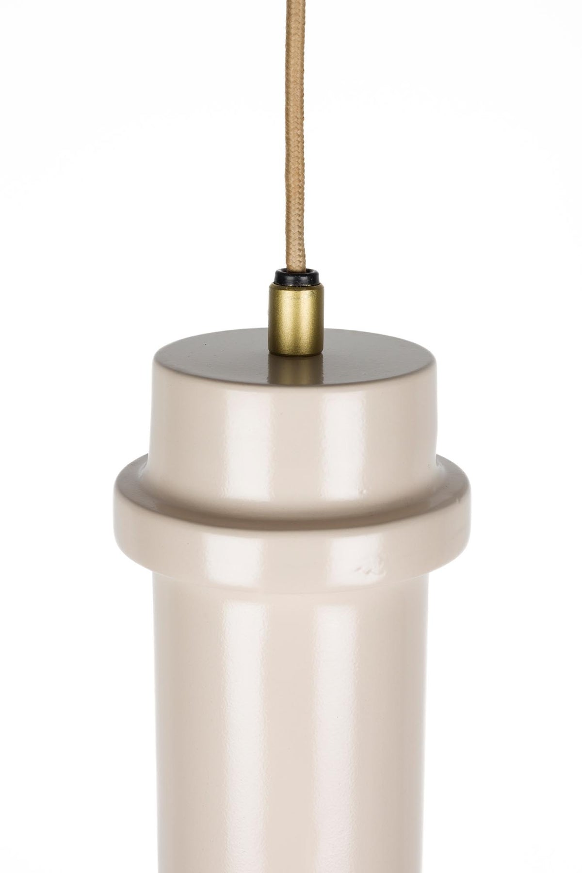 Pendellampe Duct L in Rosa präsentiert im Onlineshop von KAQTU Design AG. Pendelleuchte ist von White Label Living