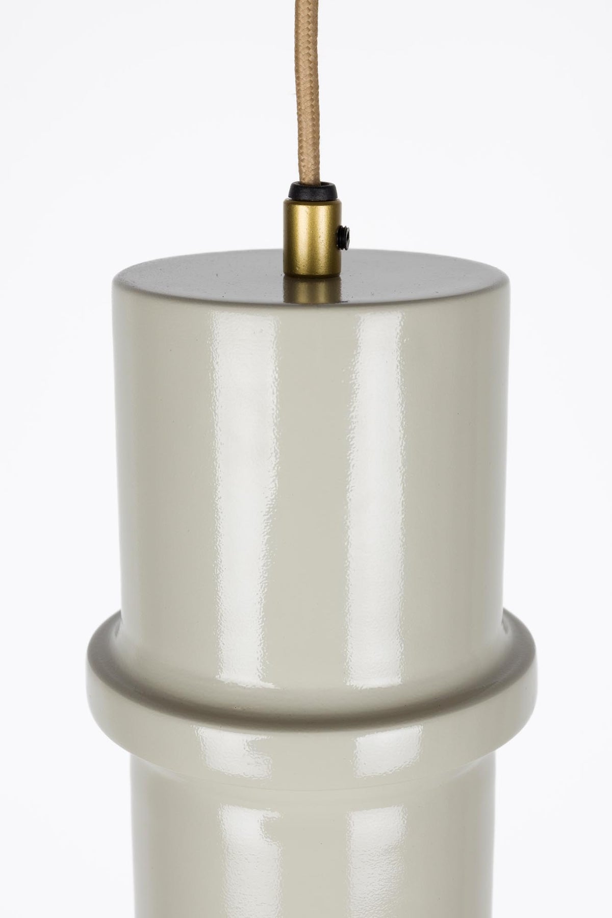 Pendellampe Duct S in Grau präsentiert im Onlineshop von KAQTU Design AG. Pendelleuchte ist von White Label Living