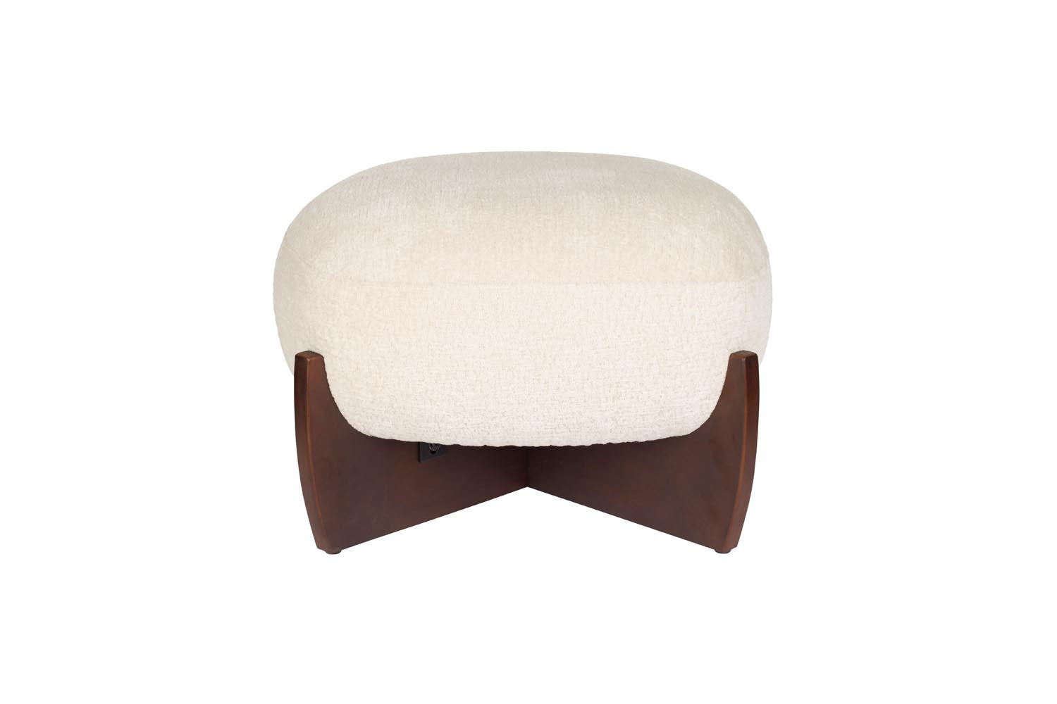 Der Emilius Pouf von Dutchbone kombiniert stilvolles Design mit Funktionalität und ist ein vielseitiges Möbelstück für jedes Zuhause.
