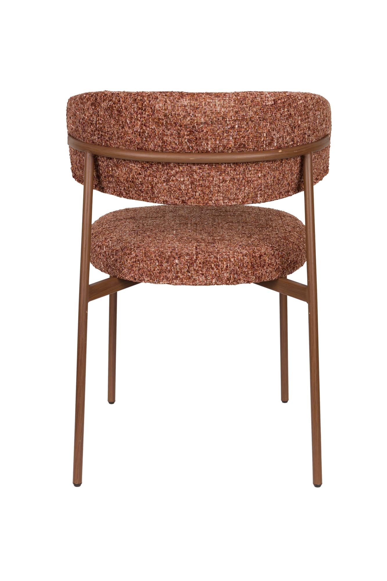 Eleganter Stuhl Claes von White Label Living, modernes Design, komfortabel gepolstert, perfekt für Esszimmer oder Arbeitsbereich.