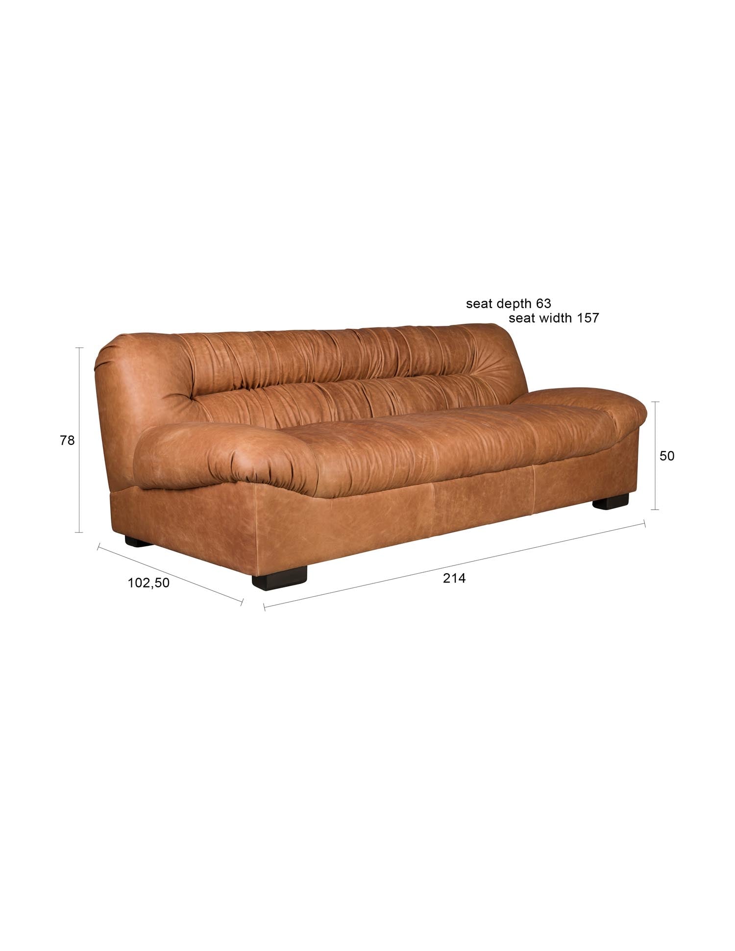 Das Sofa Douglas von Dutchbone vereint stilvolles Design und Komfort, ideal für moderne und einladende Wohnräume.