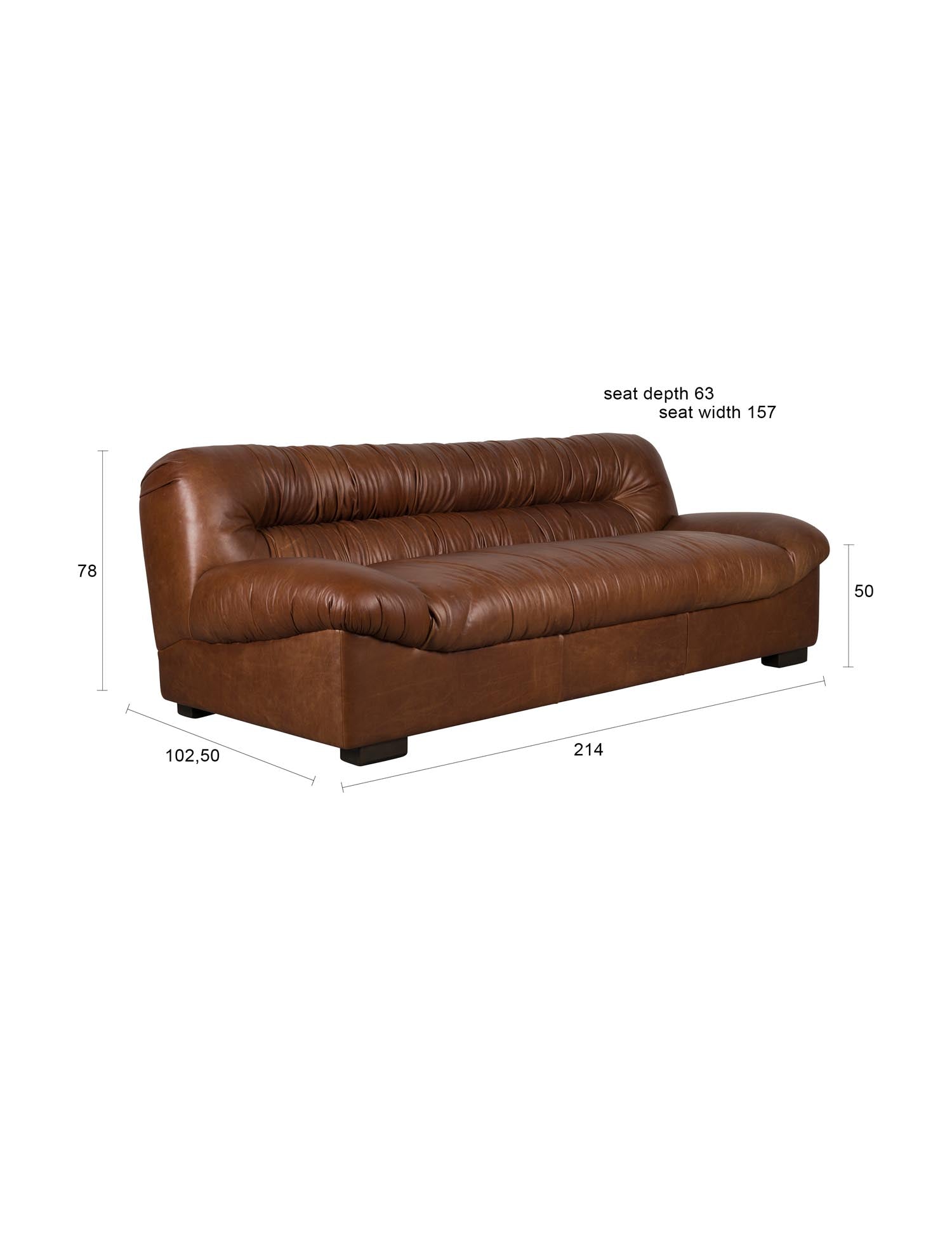 Das Sofa Douglas von Dutchbone bietet elegantes Design und hohen Komfort, perfekt für zeitgemässe Wohnräume.