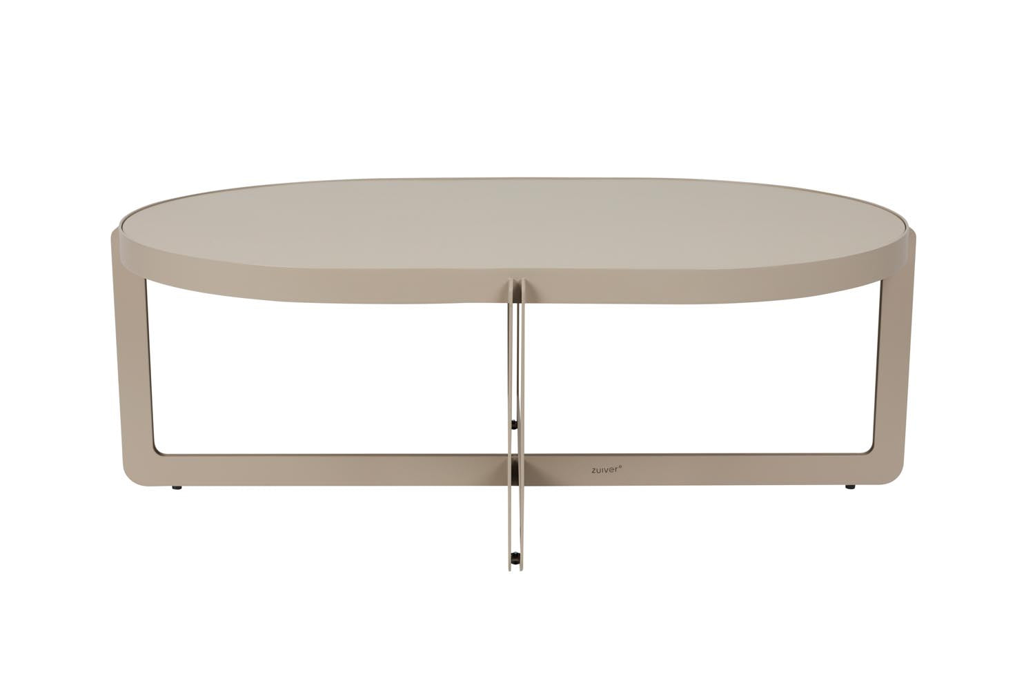 Moderner Couchtisch Centre Oval von Zuiver, stilvolles Design, erstklassige Qualität, perfekt für zeitgemässe Wohnräume.