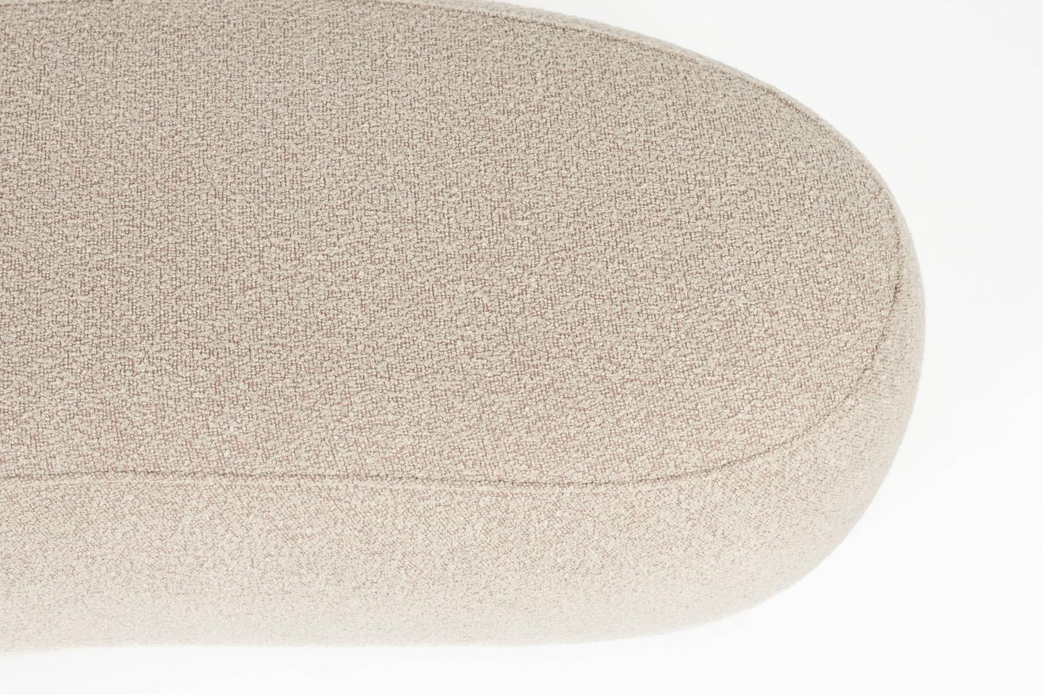 Der Pouf Noxx von White Label Living ist ein elegantes, modernes Möbelstück, ideal als Hocker oder stilvolle Dekoration.