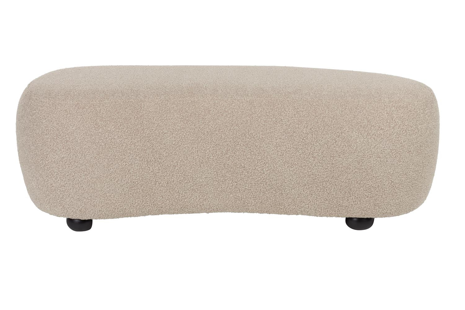 Der Pouf Noxx von White Label Living: stilvoll, vielseitig und langlebig. Perfekt als Sitzgelegenheit, Fussablage oder Beistelltisch.