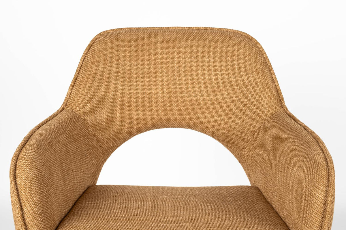 Stuhl Toye in Gelb präsentiert im Onlineshop von KAQTU Design AG. Stuhl ist von White Label Living