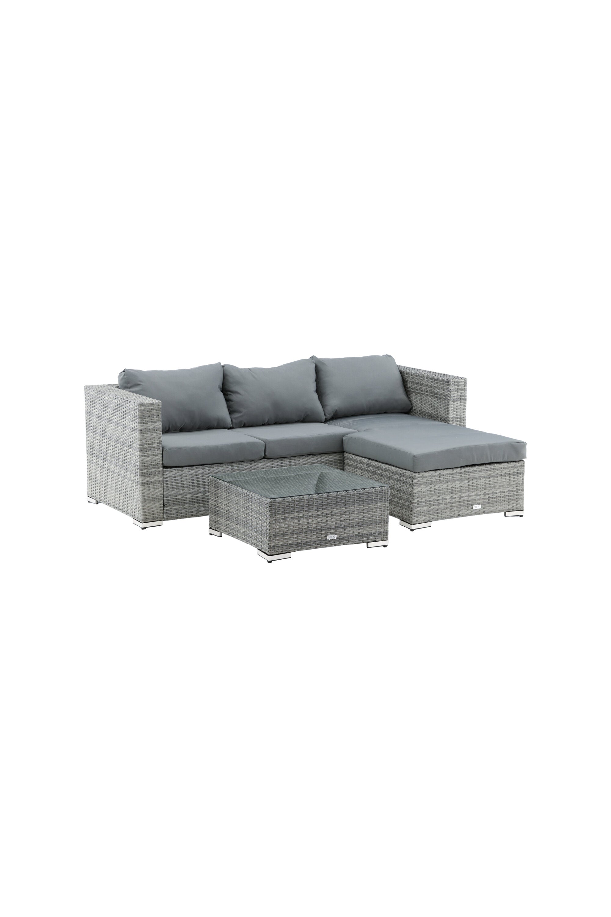 Rotterdam Sofaset 65cm in Grau präsentiert im Onlineshop von KAQTU Design AG. Loungeset ist von Venture Home
