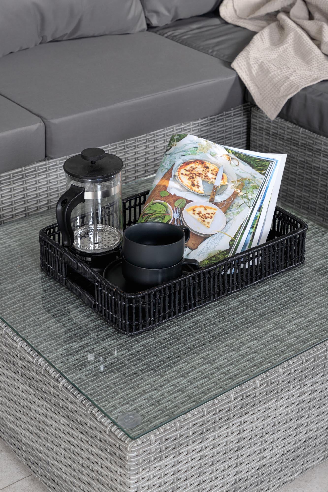 Elegantes Rotterdam Sofaset 65cm von Venture Home: Hochwertiges Design, Komfort und Langlebigkeit für Ihre Terrasse oder Garten.