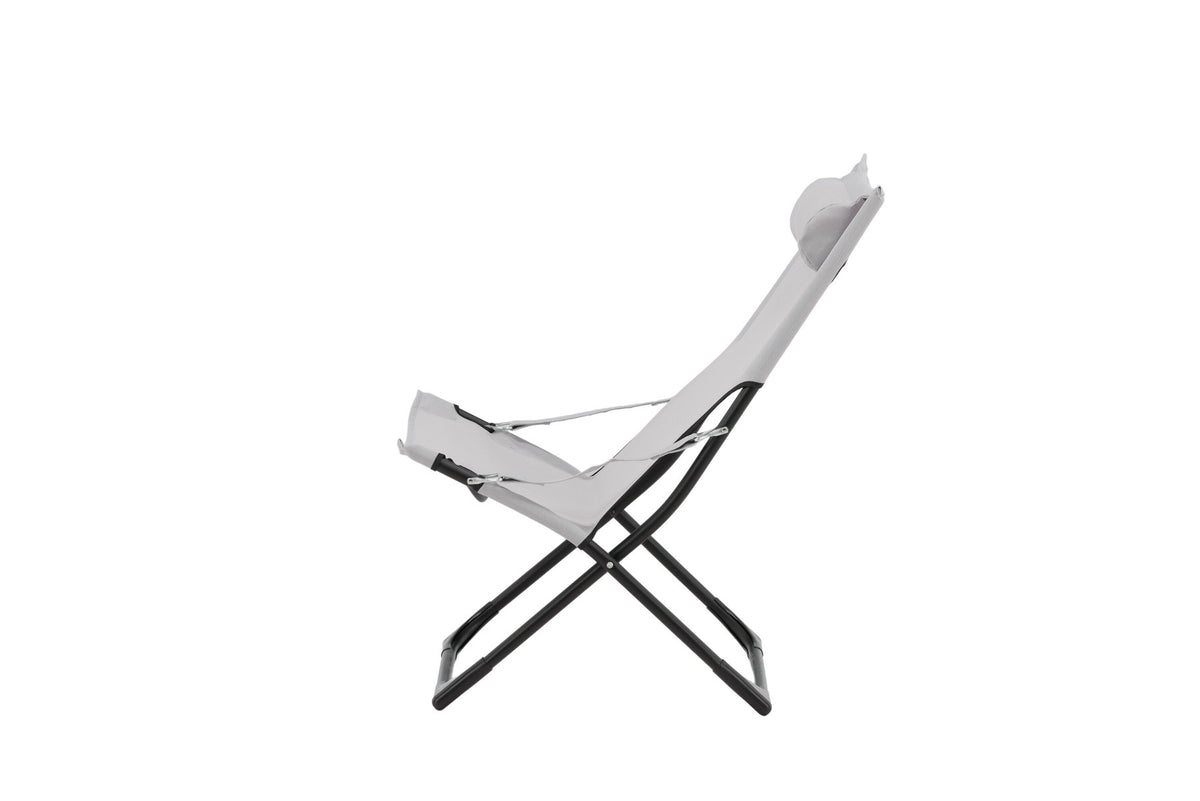 Sevilla Sun Lounge in Grau präsentiert im Onlineshop von KAQTU Design AG. Liegestuhl ist von Venture Home