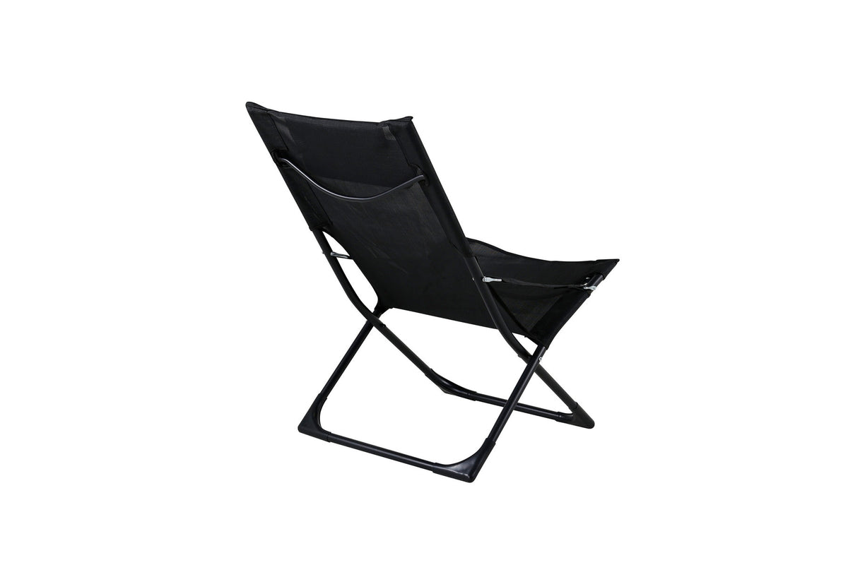 Sevilla Sun Lounge in Schwarz präsentiert im Onlineshop von KAQTU Design AG. Liegestuhl ist von Venture Home