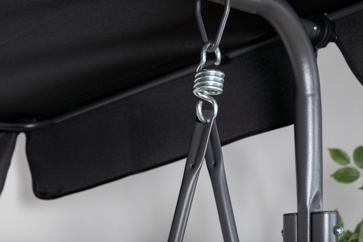 Montreal Sofa in Schwarz präsentiert im Onlineshop von KAQTU Design AG. Schaukel Outdoor ist von Venture Home