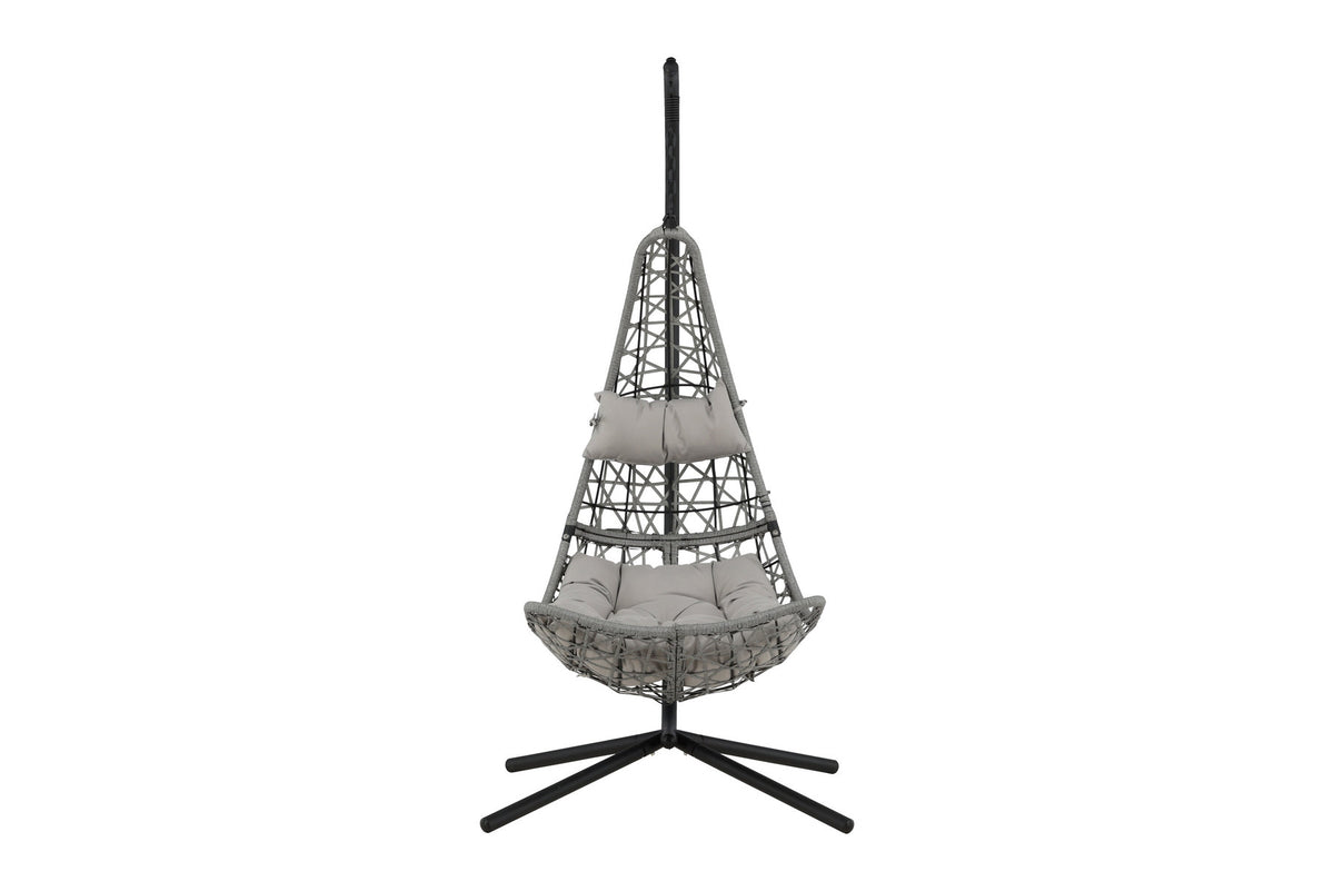 Edinburgh Hängesessel in Grau präsentiert im Onlineshop von KAQTU Design AG. Outdoor-Sessel ist von Venture Home