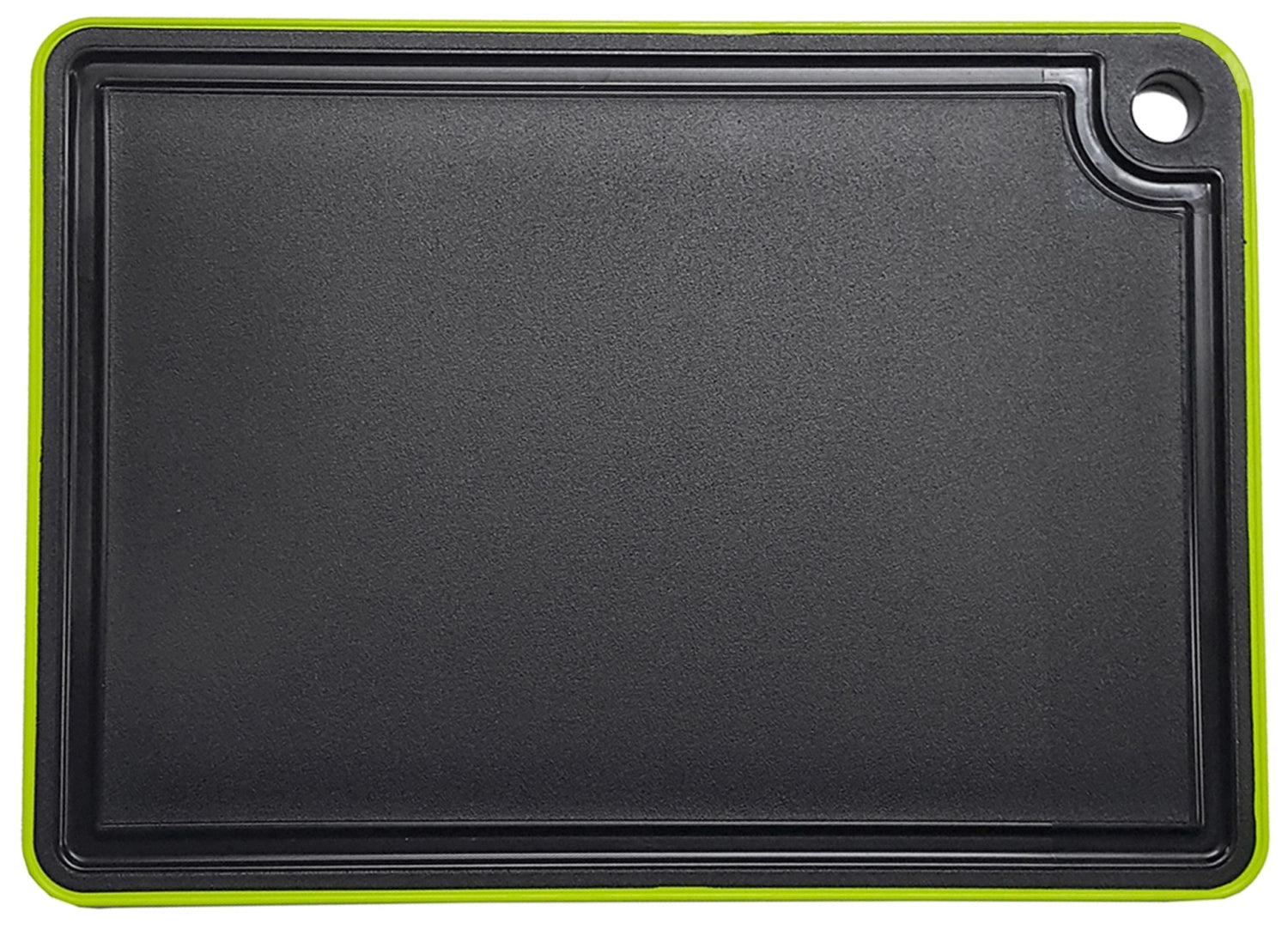 Schneidebrett Mimmi gross 35x25x1cm Antirutsch Rand h.grün
