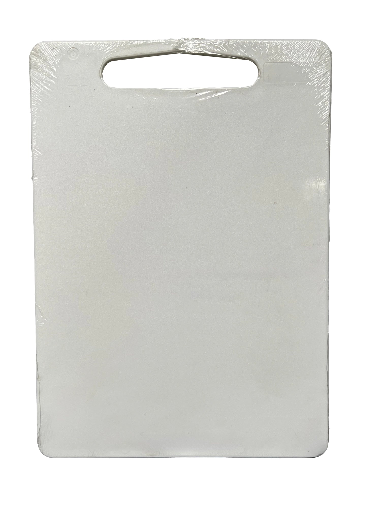 Schneidebrett Anita 35x25x0.7cm mit Griffloch hellweiss