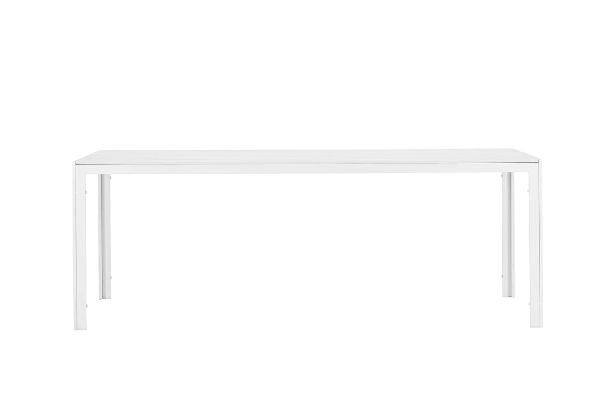 Break Gartentisch rechteckig in Weiss präsentiert im Onlineshop von KAQTU Design AG. Gartentisch ist von Venture Home
