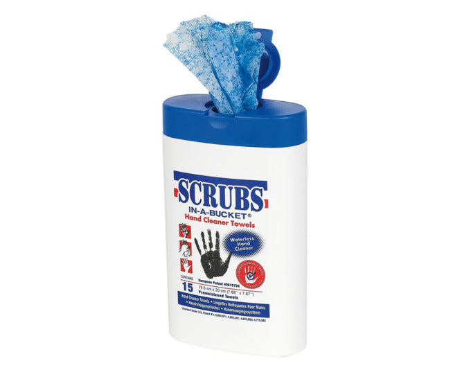 SCRUBS Reinigungstücher 15 Stück in Box in präsentiert im Onlineshop von KAQTU Design AG. Haushaltshilfen ist von SCRUBS