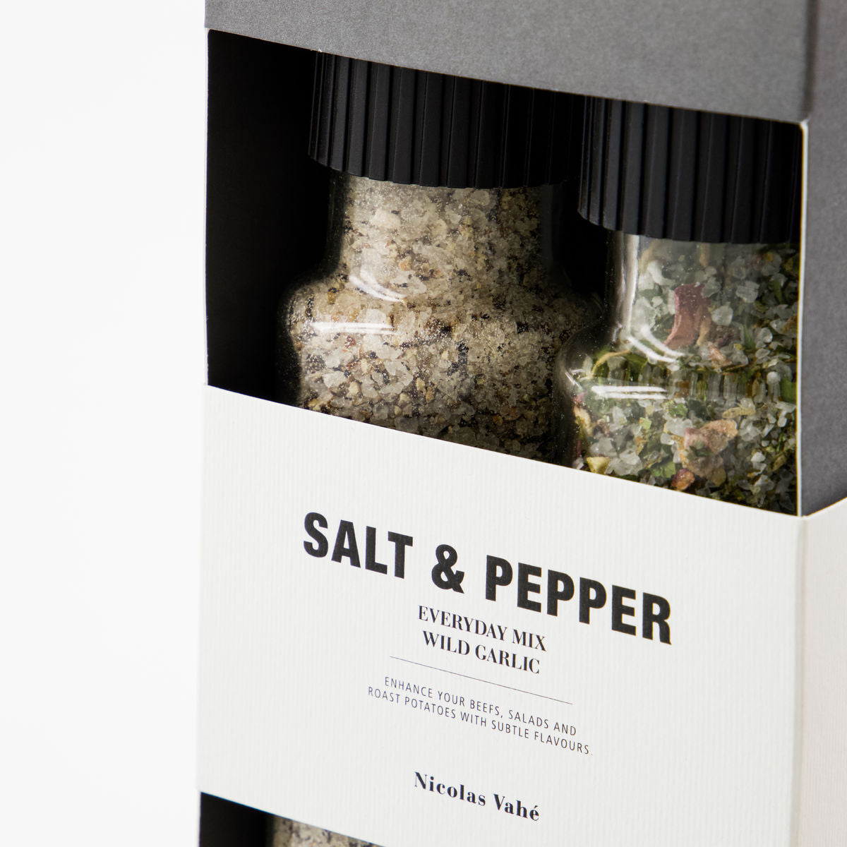 Geschenkbox, Nicolas Vahé Everyday mix & Wild Knoblauch in präsentiert im Onlineshop von KAQTU Design AG. Lebensmittel ist von Nicolas Vahé