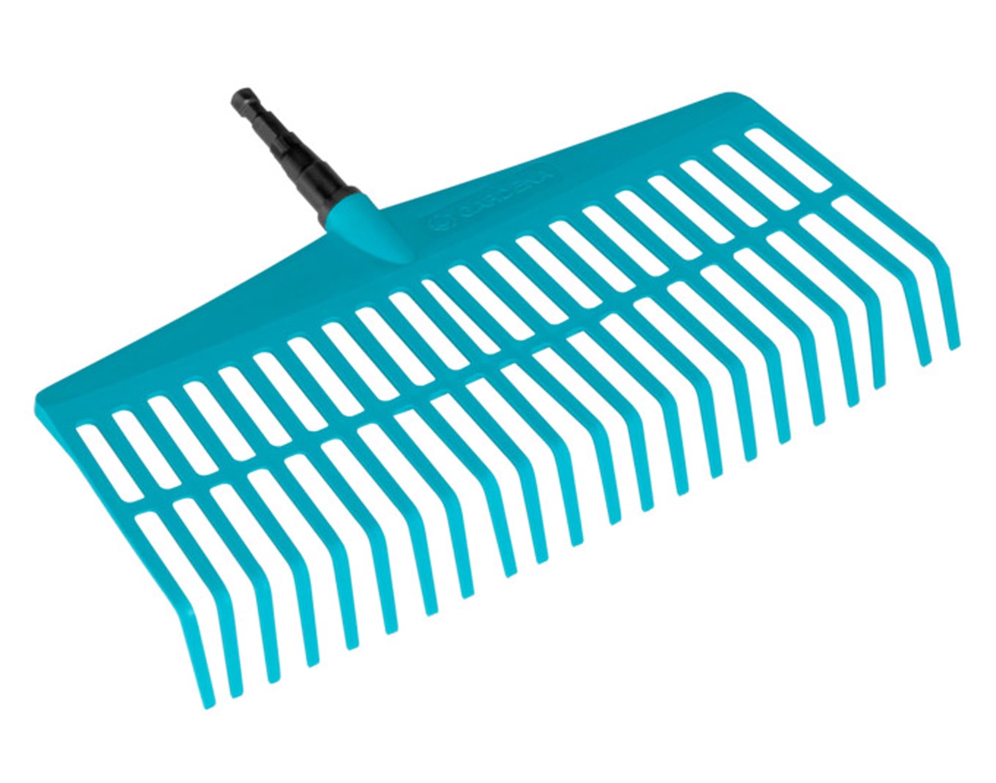 GARDENA Rechenbesen Combi 43 cm: Ideal für Gartenpflege, Laub und Grasschnitt mühelos zusammenfegen. Leicht, stabil und rasenschonend.