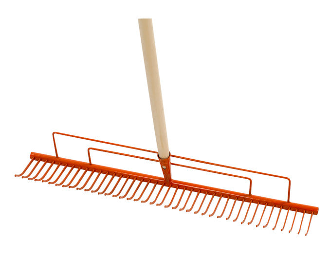 OFFNER Rasenrechen mit 40 Zinken mit Stiel in präsentiert im Onlineshop von KAQTU Design AG. Gartenwerkzeug ist von OFFNER