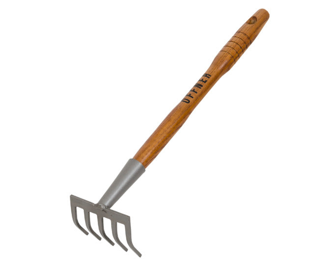 OFFNER Hochbeet Rechen 5 Zinken mit Stiel in präsentiert im Onlineshop von KAQTU Design AG. Gartenwerkzeug ist von OFFNER