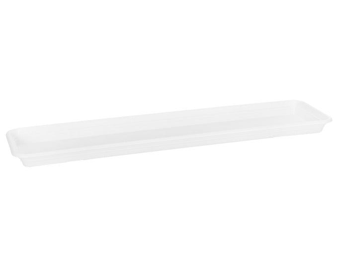 EBERTSANKEY Untersetzer zu Blumenkasten Super weiss 80x15x3 cm in präsentiert im Onlineshop von KAQTU Design AG. Pflanzentopfzubehör ist von EBERT