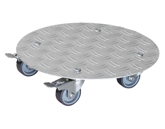 WAGNER SYSTEM Pflanzenroller Alaska ø 30 cm Riffelblech in präsentiert im Onlineshop von KAQTU Design AG. Pflanzentopfzubehör ist von WAGNER