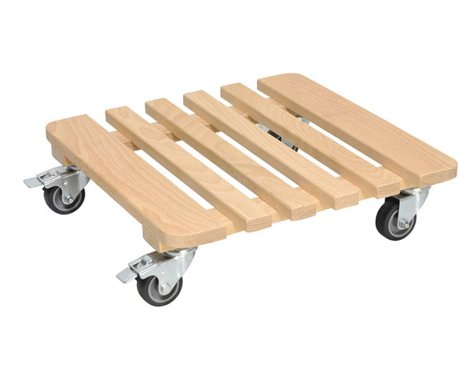 WAGNER SYSTEM Pflanzenroller Buche 38x38 cm nature in präsentiert im Onlineshop von KAQTU Design AG. Pflanzentopfzubehör ist von WAGNER