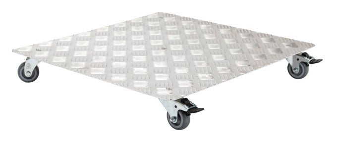 Robuster Rolluntersetzer 395x395 mm von BÄTSCHMANN: Ideal für eckige Töpfe, witterungsbeständig, leicht zu bewegen und reinigen.