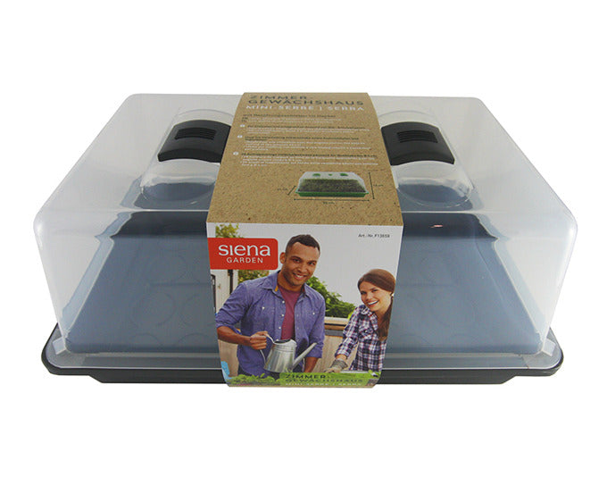 SIENA GARDEN Zimmergewächshaus Midi-Grow 38x24x18 cm anthrazit in präsentiert im Onlineshop von KAQTU Design AG. Gartenutensilien ist von SIENA GARDEN