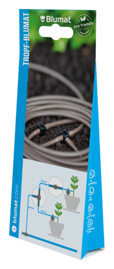 Optimieren Sie Ihre Pflanzenbewässerung mit dem BLUMAT Tropfschlauch Ergänzungsset. Flexibel, langlebig und ideal für Töpfe und Kübel.