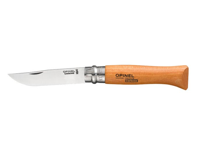 OPINEL Messer Nr. 8 8.5 cm Karbon-Stahl in präsentiert im Onlineshop von KAQTU Design AG. Küchenmesser ist von OPINEL
