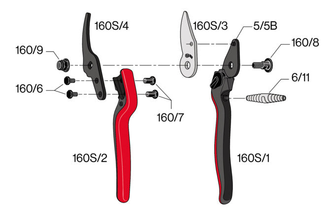Entdecken Sie die FELCO 160S Baumschere – leicht, ergonomisch und ideal für präzise Schnitte im Garten. Perfekt für kleine Hände!