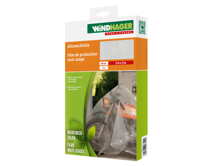 WINDHAGER Allzweckfolie 5x2 m transparent in  präsentiert im Onlineshop von KAQTU Design AG. Gartenpflege ist von WINDHAGER