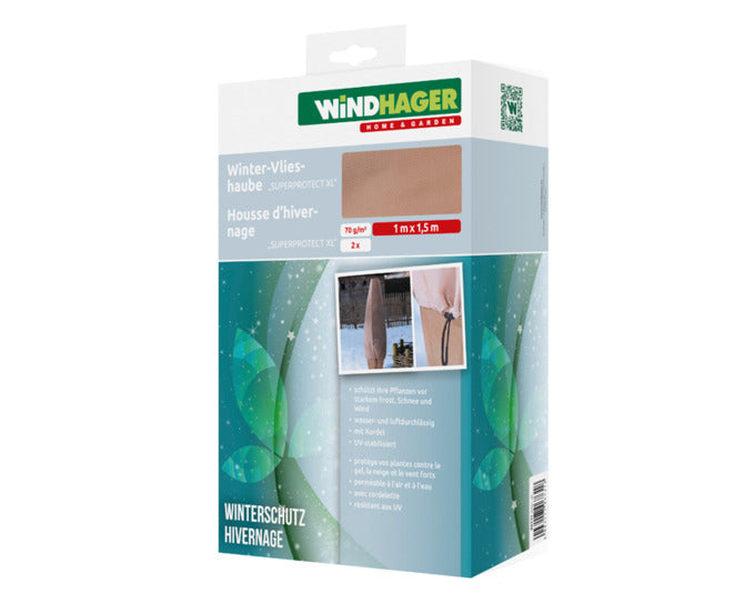 WINDHAGER Winter-Vlieshaube Superprotect XL 1x1.5 m 2 Stk. in  präsentiert im Onlineshop von KAQTU Design AG. Gartenpflege ist von WINDHAGER