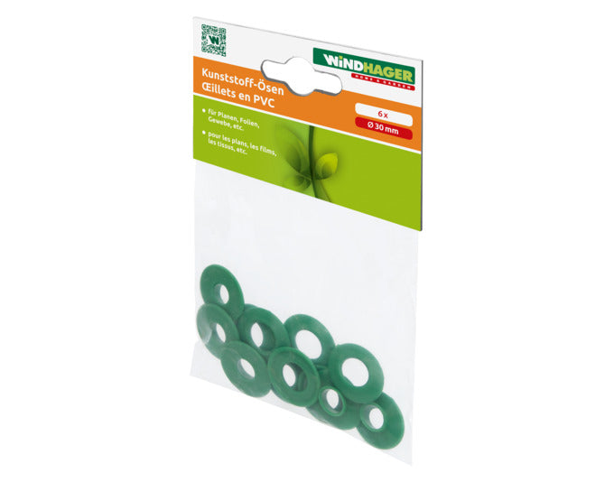 WINDHAGER Oesen zur Selbstmontage 6 Stk. in  präsentiert im Onlineshop von KAQTU Design AG. Gartenpflege ist von WINDHAGER