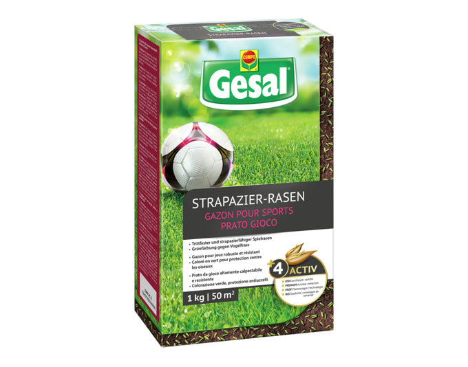 GESAL Strapazier -Rasen 1 kg in präsentiert im Onlineshop von KAQTU Design AG. Gartenpflege ist von GESAL