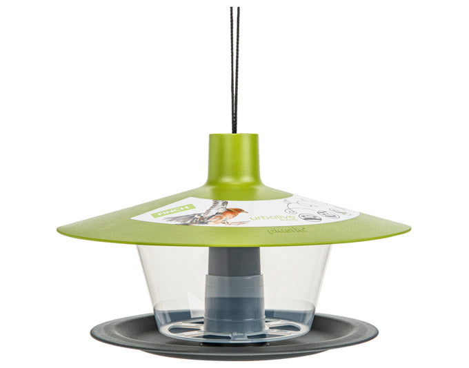 PLASTIA Vogelfutterhaus Finch ø 18 cm grün in präsentiert im Onlineshop von KAQTU Design AG. Nistkasten ist von PLASTIA