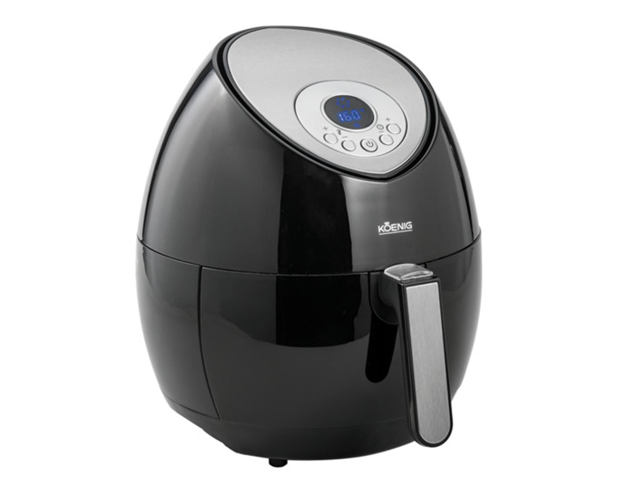 Entdecken Sie die KOENIG Friteuse Quick & Pure 3.2 l für knusprige Speisen. Hochwertiger Edelstahl, einfache Reinigung und optimale Temperaturregelung!
