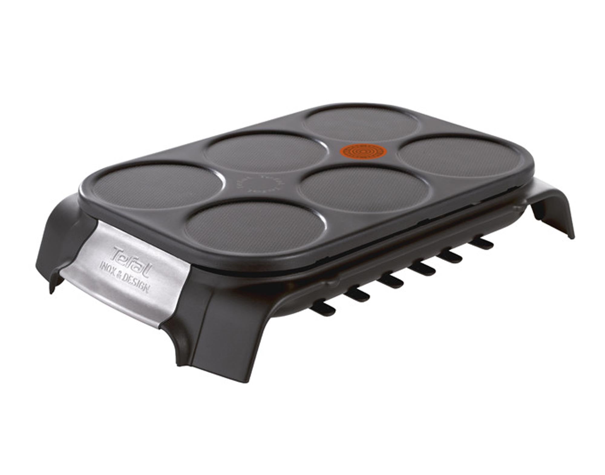 Entdecken Sie das TEFAL Crêpes Party Design: Antihaftbeschichtet, ideal für süße und herzhafte Crêpes, perfekt für gesellige Abende!