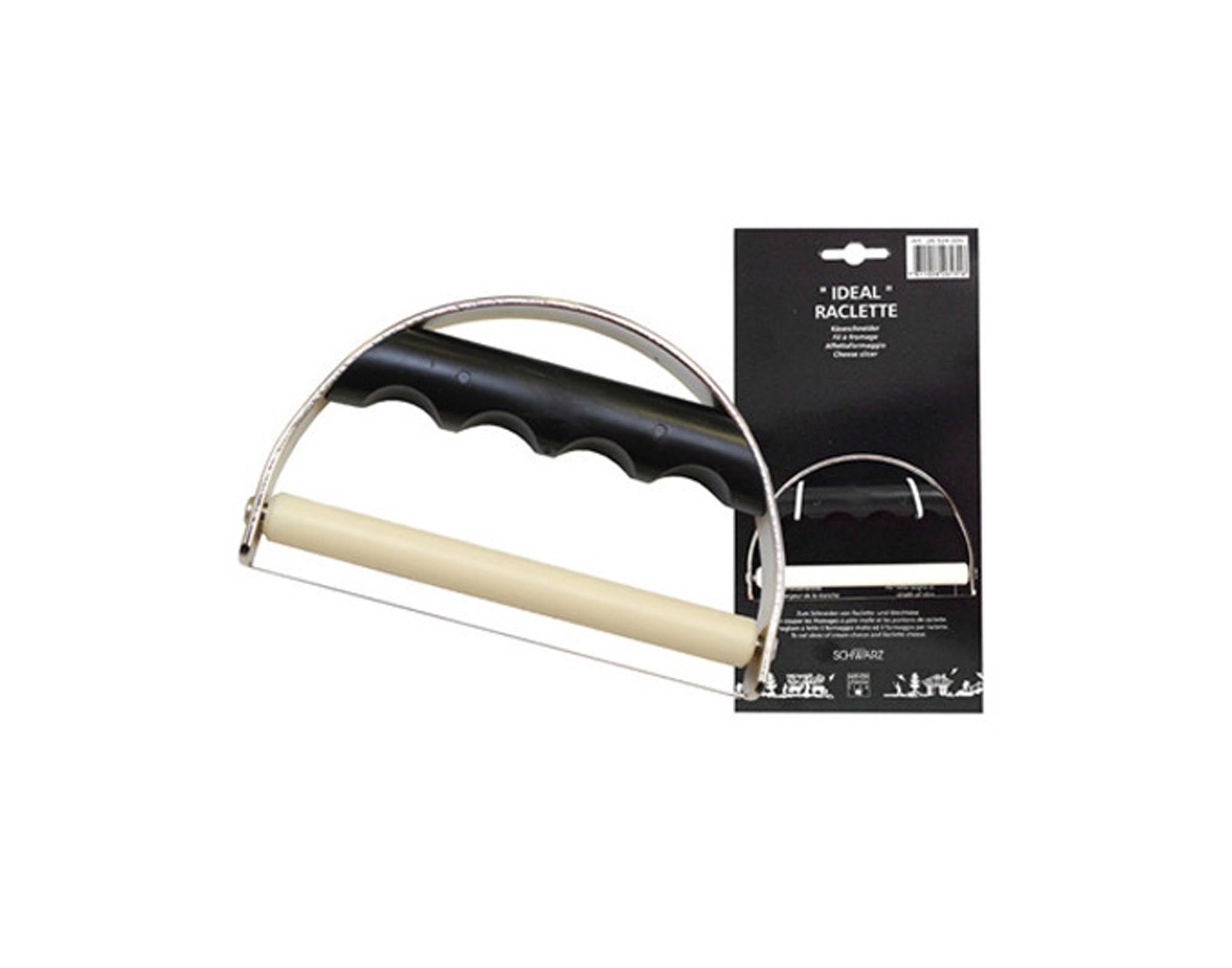 Eleganter Käseschneider von HEIDI: Edelstahl-Draht, ergonomisch, spülmaschinenfest. Perfekt für Käseliebhaber!