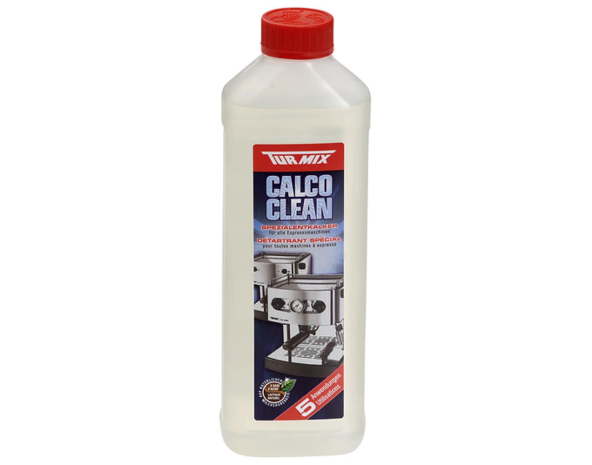 Entkalker Calco Clean 500 ml von TURMIX: umweltfreundlich, effektiv, schonend für Nespresso- und Espressomaschinen. Verlängern Sie die Lebensdauer Ihrer Maschine!